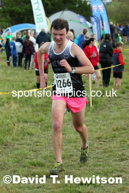 Senior mens 2021 North Eastern Harrier League, Druridge Bay. Photo: David T. Hewitson/Sports for All Pics